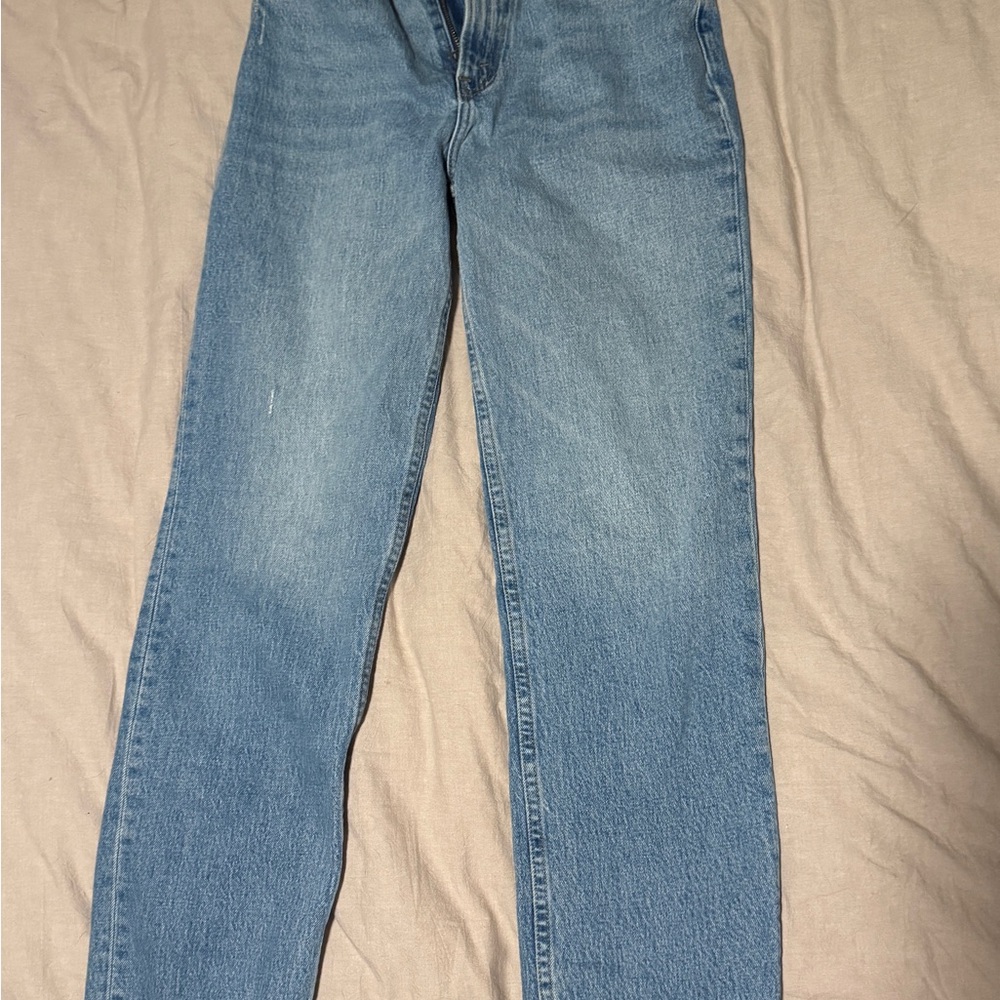 Abercrombie & Fitch High Rise Blue Jeans